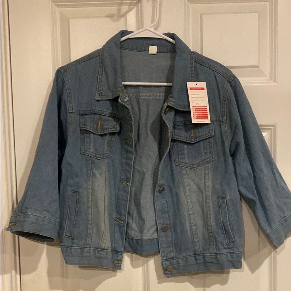 Women's Blue Denim Jean Jacket